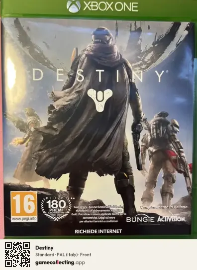 Destiny Xbox One, Italy box front