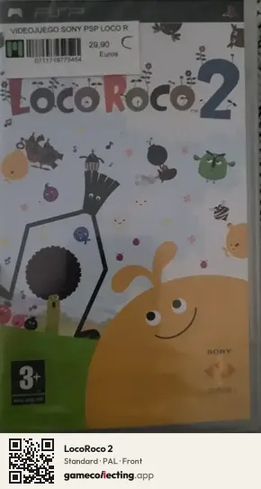 LocoRoco 2 PlayStation Portable, PAL box front