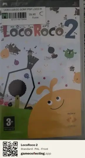 LocoRoco 2 PlayStation Portable, PAL box front