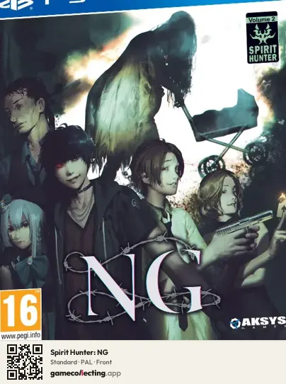 Spirit Hunter: NG PlayStation 4, PAL box front