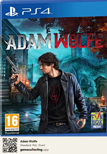 Adam Wolfe PlayStation 4, PAL box front