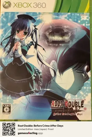 Root Double: Before Crime After Days Xbox 360, Asia box front