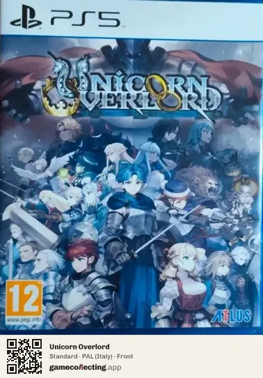 Unicorn Overlord PlayStation 5, Italy box front