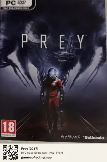 Prey (2017) Computer, PAL box front
