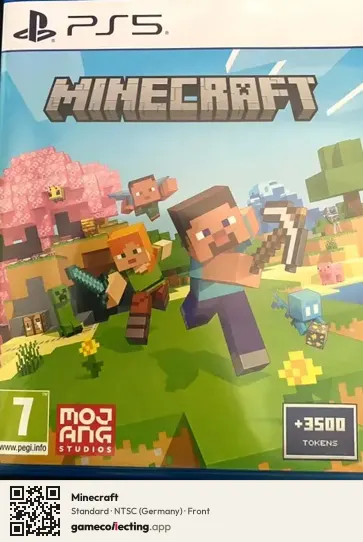 Minecraft PlayStation 5, Germany box front