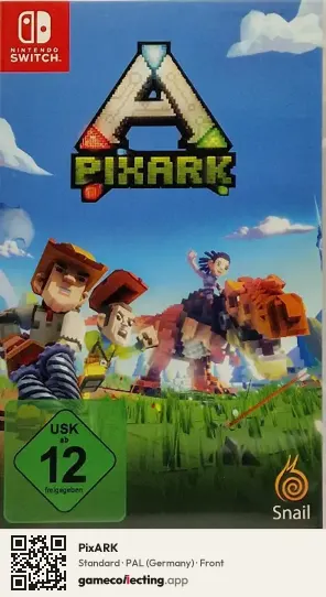 PixARK Nintendo Switch, Germany box front