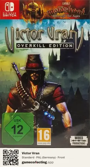 Victor Vran Nintendo Switch, Germany box front