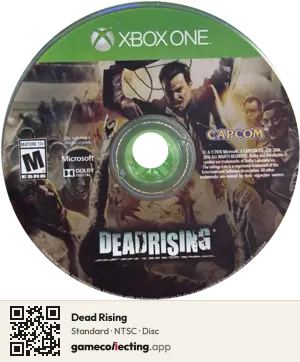 Dead Rising Xbox One, NTSC disc