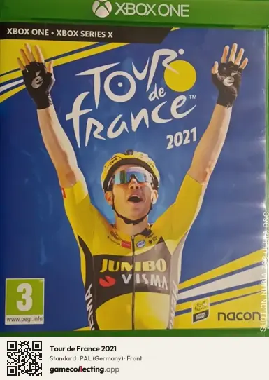 Tour de France 2021 Xbox One, Germany box front