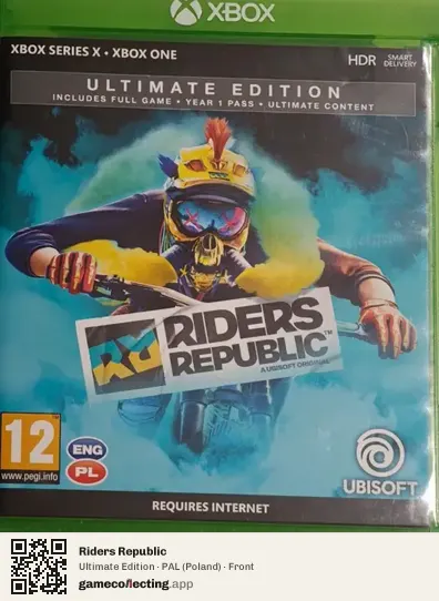 Riders Republic Xbox One, Poland box front