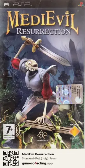 MediEvil Resurrection PlayStation Portable, Italy box front
