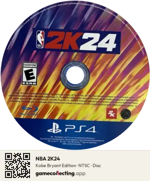 NBA 2K24 PlayStation 4, NTSC disc