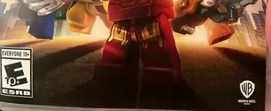 LEGO Marvel Super Heroes, the ESRB box on its front