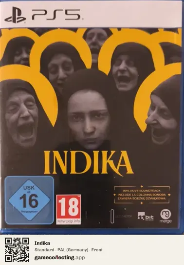 Indika PlayStation 5, Germany box front
