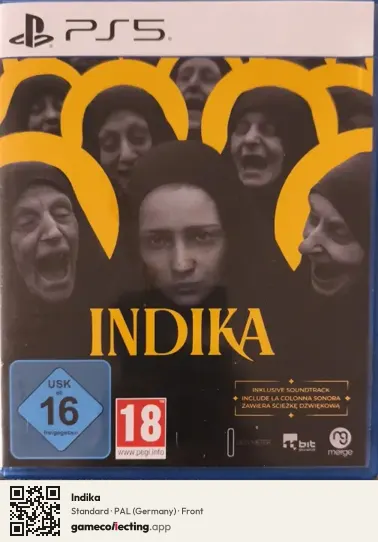 Indika PlayStation 5, Germany box front