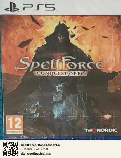 SpellForce: Conquest of Eo PlayStation 5, PAL box front