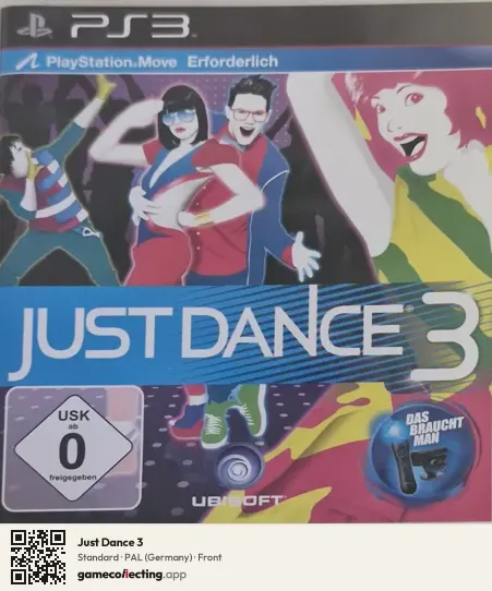Just Dance 3 PlayStation 3, Germany box front