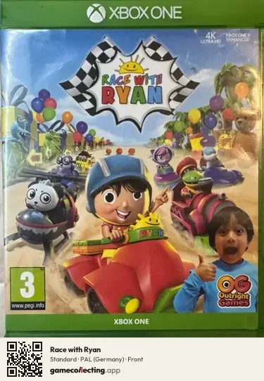Race with Ryan Xbox One, Germany box front