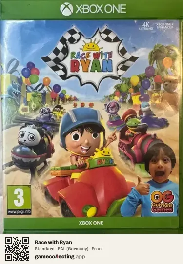 Race with Ryan Xbox One, Germany box front