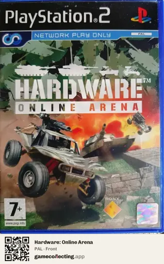 Hardware: Online Arena PlayStation 2, PAL box front