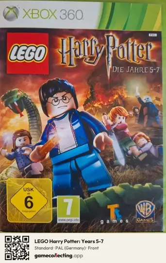 LEGO Harry Potter: Years 5-7 Xbox 360, Germany box front