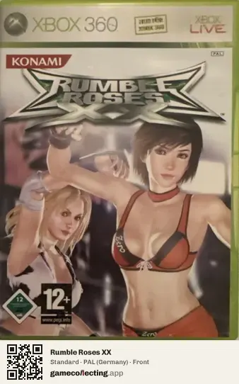 Rumble Roses XX Xbox 360, Germany box front