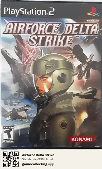 Airforce Delta Strike PlayStation 2, NTSC box front