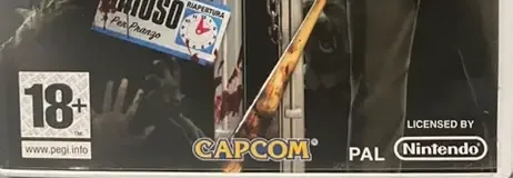 Dead Rising: Chop Till You Drop, the PEGI square on its front