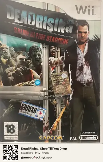 Dead Rising: Chop Till You Drop Nintendo Wii, PAL box front