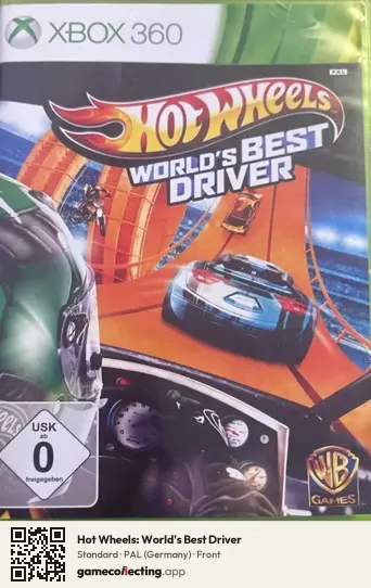 Hot Wheels: World's Best Driver Xbox 360, Germany box front