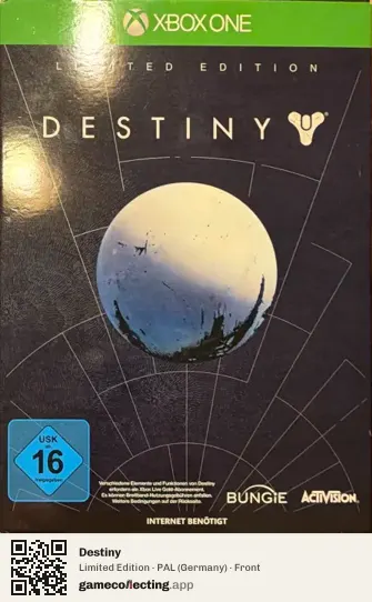 Destiny Xbox One, Germany box front