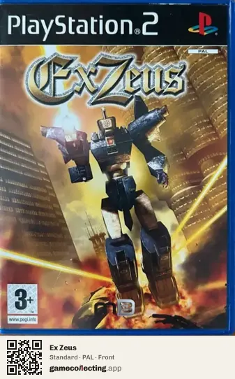Ex Zeus PlayStation 2, PAL box front