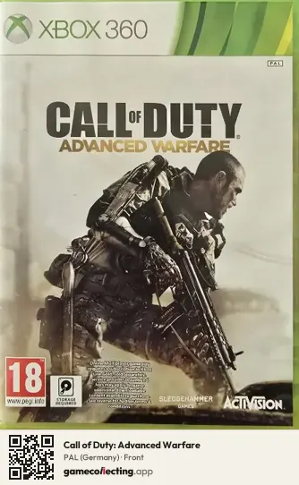 Call of Duty: Advanced Warfare Xbox 360, Germany box front