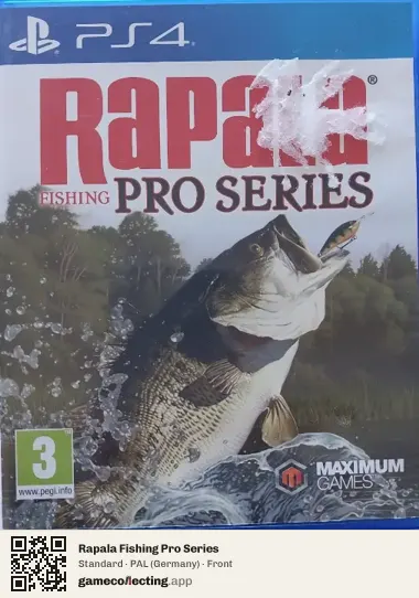 Rapala Fishing Pro Series PlayStation 4, Germany box front