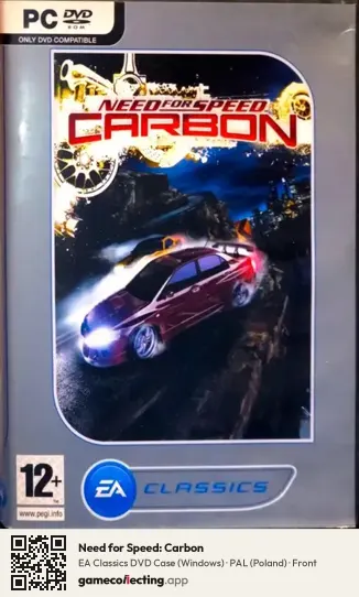 Need for Speed: Carbon Computer, Poland box front