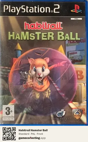 Habitrail Hamster Ball PlayStation 2, PAL box front