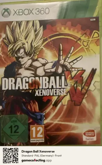 Dragon Ball Xenoverse Xbox 360, Germany box front