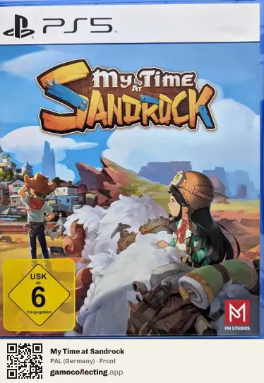 My Time at Sandrock PlayStation 5, Germany box front