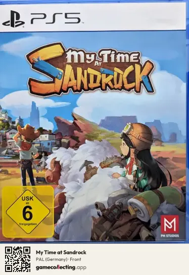 My Time at Sandrock PlayStation 5, Germany box front