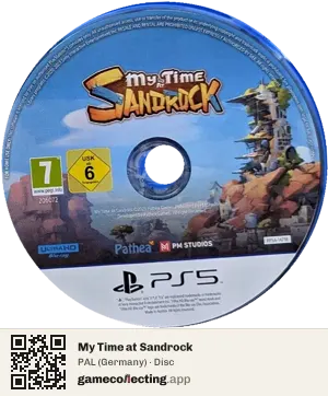 My Time at Sandrock PlayStation 5, PAL disc