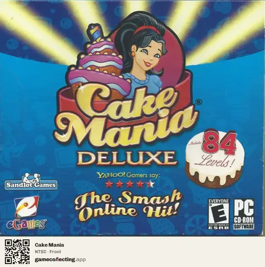 Cake Mania Computer, NTSC box front