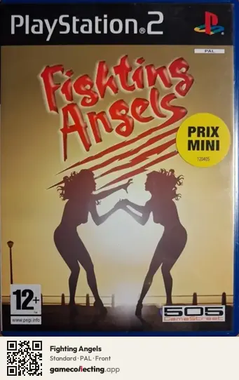 Fighting Angels PlayStation 2, PAL box front