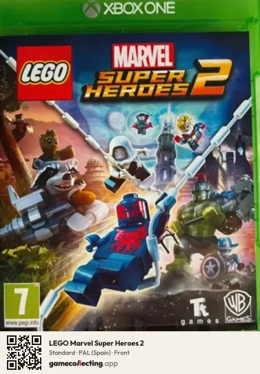 LEGO Marvel Super Heroes 2 Xbox One, Spain box front