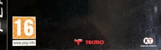Ninja Gaiden Sigma 2, the PEGI square on its front