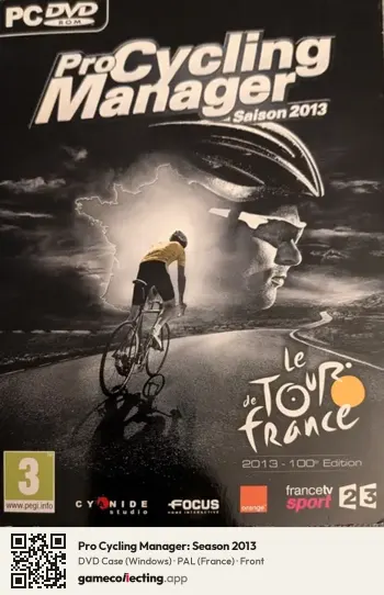 Pro Cycling Manager: Season 2013 Computer, France box front