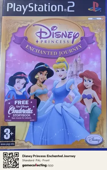 Disney Princess: Enchanted Journey PlayStation 2, PAL box front