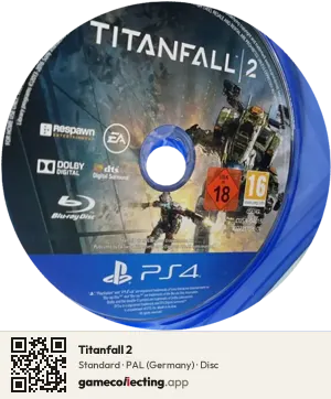 Titanfall 2 PlayStation 4, PAL disc