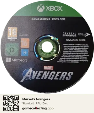 Marvel's Avengers Xbox One, PAL disc