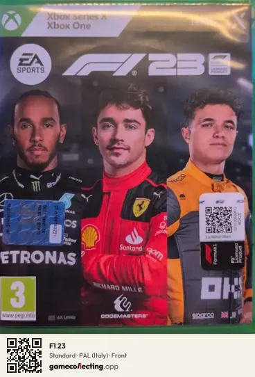 F1 23 Xbox Series X, Italy box front
