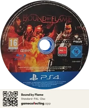 Bound by Flame PlayStation 4, PAL disc